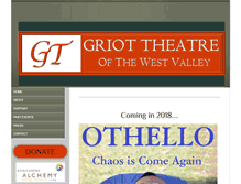 Tablet Screenshot of griottheatre.org
